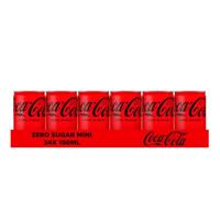 Coca-Cola Zero Blik Mini (24x 15cl)