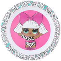 Edco LOL Diva bordje - kinderservies/peuterservies - kunststof - 22 cm - thumbnail