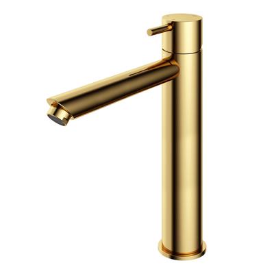 Hotbath Cobber Hoge Wastafelkraan Gepolijst Messing PVD CB003HS