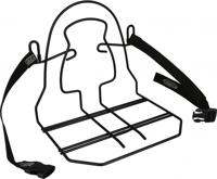 Steco bagagedragerverbreder Monkey Mee staal 31 cm zwart