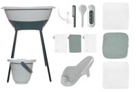 Bad- en verzorgingsset Luma Hydrofiel Sage Green