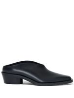 Proenza Schouler mules Bronco en cuir - Noir