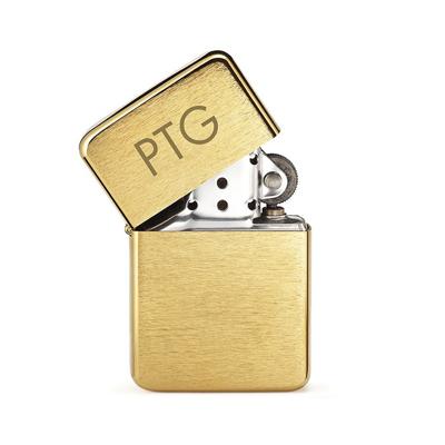 Aansteker goud met initialen Aansteker goud met initialen