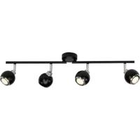 Brilliant Ina G77732/06 Plafondspot LED GU10 12 W Zwart, Chroom