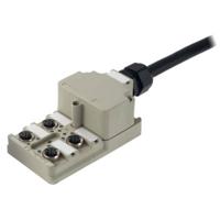 Weidmüller SAI-4-MF 5P PUR 10M 1804580000 Passieve sensor/actorbox M12-verdeler met metalen schroefdraad 1 stuk(s)