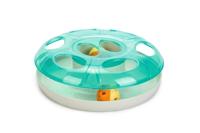 Beeztees Scudie Trainingwiel - Kattenspeelgoed - Groen - 25x25x8 cm