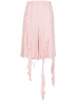 Natasha Zinko short en chanvre - Rose