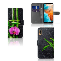 Huawei Y6 (2019) Hoesje Orchidee - thumbnail