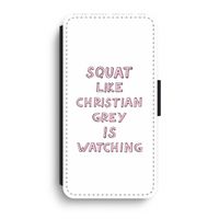 Christian Grey: iPhone XR Flip Hoesje