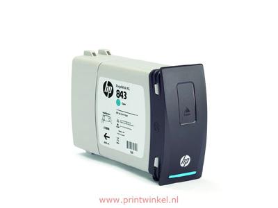 HP 843C (C1Q66A) inktcartridge cyaan (origineel)