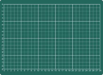 Snijmat rillstab 220 x 300 mm a4 3-laags groen Snijmat rillstab 220 x 300 mm a4 3-laags groen