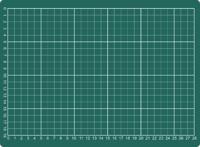 Snijmat rillstab 220 x 300 mm a4 3-laags groen