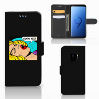 Samsung Galaxy S9 Wallet Case met Pasjes Popart Oh Yes - thumbnail