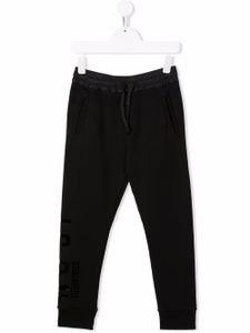 DSQUARED2 KIDS pantalon de jogging à lien de resserrage - Noir