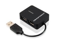 Conceptronic C4PUSB2 USB 2.0-hub 4 poorten - thumbnail