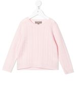 N.PEAL KIDS pull en cachemire biologique - Rose