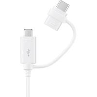 Samsung Mobiele telefoon Kabel [1x USB - 1x Micro-USB, USB-C stekker] 1.50 m USB, Micro-USB, USB-C®