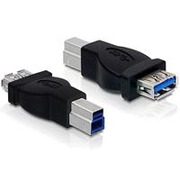 DELOCK Adapter USB 3.0-B stekker > USB 3.0 A-Bu