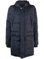 Eleventy parka à design matelassé - Bleu