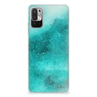 Hoesje maken Xiaomi Redmi Note 10/10T 5G | Poco M3 Pro Painting Blue