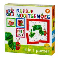 Bambolino Toys Rupsje Nooitgenoeg 4in1 Puzzel 4-16 Stukjes - thumbnail