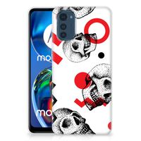 Silicone Back Case Motorola Moto E32/E32s Skull Red - thumbnail