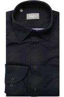 fakts Slim Fit Overhemd Marine, Ruit - thumbnail