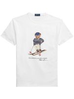 Polo Ralph Lauren Teddy Bear-print cotton T-shirt - Blanc