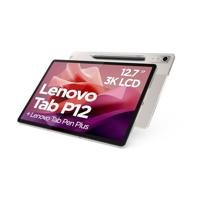 Lenovo Tab P12 tablet, 12,7 inch 3K touchscreen, MediaTek Dimensity 7050, 8 GB RAM, 128 GB geheugen, Android 13, Oat, inclusief Lenovo Tab Pen Plus