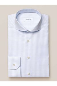 ETON Contemporary Fit Overhemd blauw, Gestreept