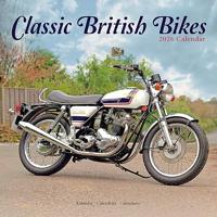 Classic British Bikes Calendar 2026 Square Motorbike Wall Calendar - 16 Month