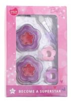 Johntoy Bella make up to shine set Bloem 5 delig roze