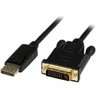 StarTech.com 91cm DisplayPort naar DVI-kabel - Computer Monitor Kabel - DisplayPort naar DVI Kabel - DisplayPort-kabel - DP naar DVI-kabel - 1920 x 1200 - Zwart (DP2DVIMM3BS)
