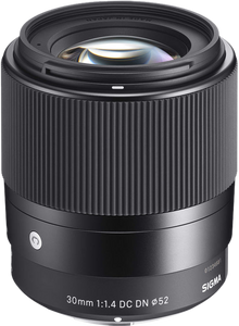 Sigma 30mm F1.4 DC DN | C MILC Standaardlens Zwart