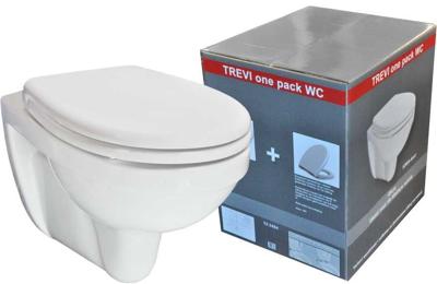 Mueller Trevi ONE PACK wandcloset KIWA + zitting wit