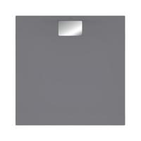 Villeroy & Boch Architectura douchebak 100x100x1.5cm metalrim antraciet UDA1010ARA115V-1S