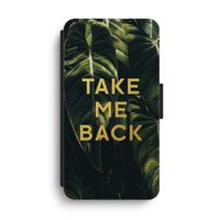 Take me back: iPhone XS Max Flip Hoesje