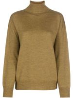 A.P.C. pull en laine vierge à col roulé - Jaune