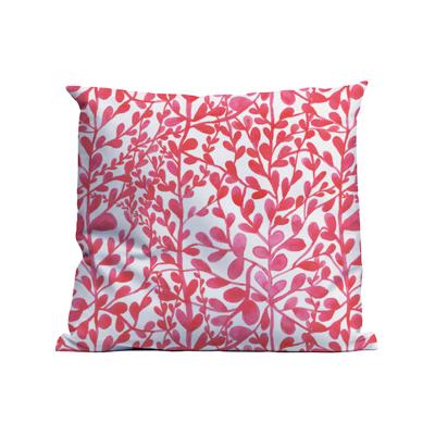 Kussen Bloem Roze 45x45cm. Smooth Poly Hoes