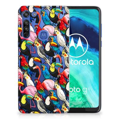 Motorola Moto G8 TPU Hoesje Birds Motorola Moto G8 TPU Hoesje Birds