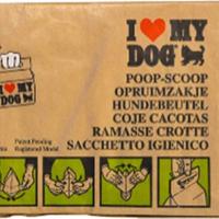 I Love My Dog - Bundel poepzakjes - 10 zakjes - 1 stuk