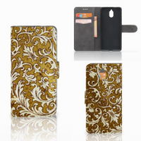 Wallet Case Nokia 3.1 (2018) Barok Goud - thumbnail