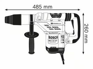 GBH 5-40 DCE  - Electric chisel drill 1150W 8,8J GBH 5-40 DCE