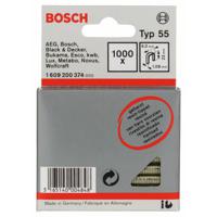 Niet met smalle rug type 55, geharst, 6 x 1,08 x 23 mm, verpakking van 1000 stuks 1000 stuk(s) Bosch Accessories 1609200374 Afm. (l x b) 23 mm x 6 mm - thumbnail