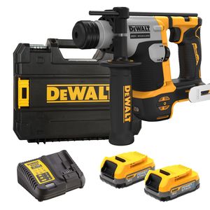 DeWalt DCH172E2T Accu Boorhamer | SDS-Plus | 1.4J | 18V XR Powerstack | in TSTAK - DCH172E2T-QW