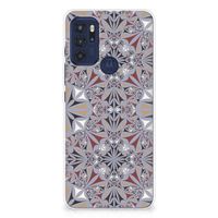 Motorola Moto G60s TPU Siliconen Hoesje Flower Tiles