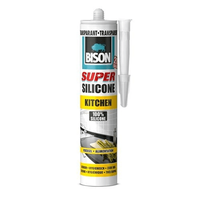 bison super silicone kitchen transparant tube 150 ml - thumbnail