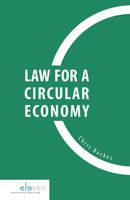 Law for a circular economy - Chris Backes - ebook - thumbnail