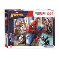 Clementoni Legpuzzel Super Color Maxi Spiderman, 104st. - thumbnail