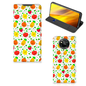 Xiaomi Poco X3 Pro | Poco X3 Flip Style Cover Fruits